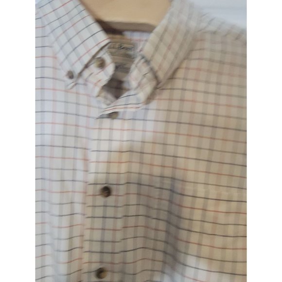 L.L. Bean Button-Down Dress/Casual‎ Long Sleeve Shirt - Picture 4 of 5